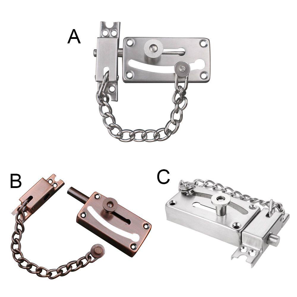 Grendel Pintu Nanas Aksesoris Hardware Gesper Tebal Kunci Rantai Pengaman Kunci Pintu Slide Bolt Latch