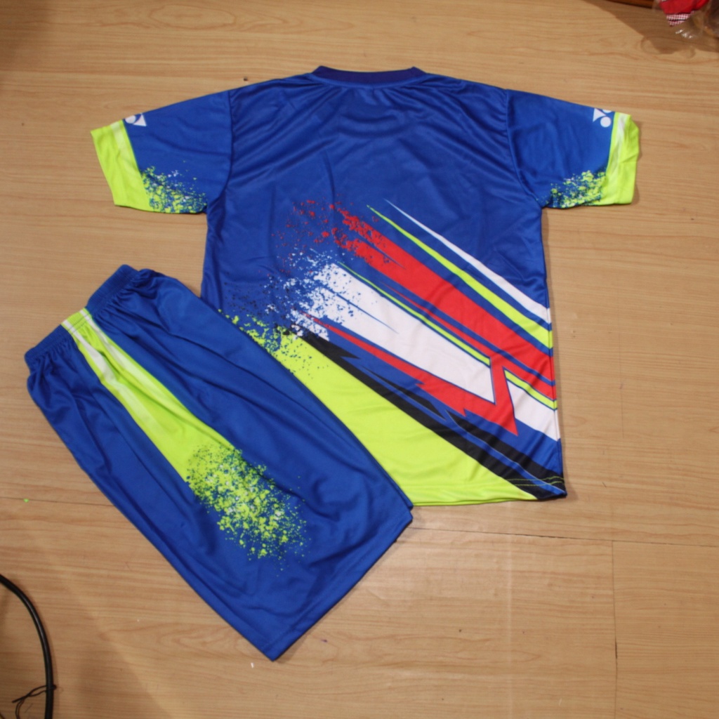 jersey badminton/baju bulutangkis/setelan futsal jersey volli anak murah