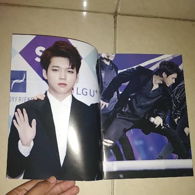MINI PHOTOBOOK NAM WOOHYUN INFINITE RALLY 3 OFFICIAL HONEYTREE