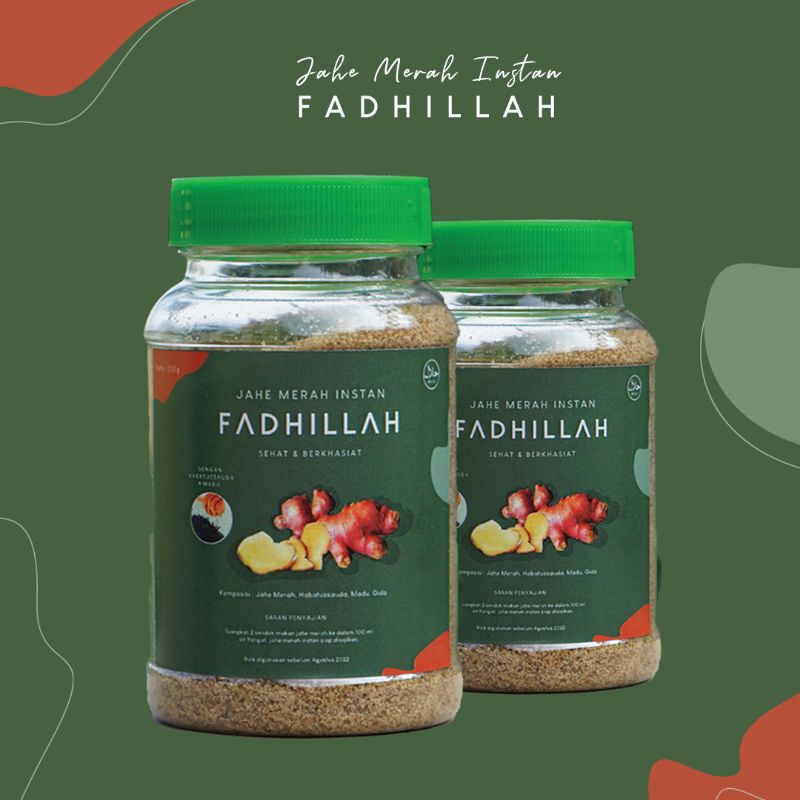 

Jahe Merah Bubuk Instan Gula Batu Plus Madu Habatussauda Fadhillah 230 Gram