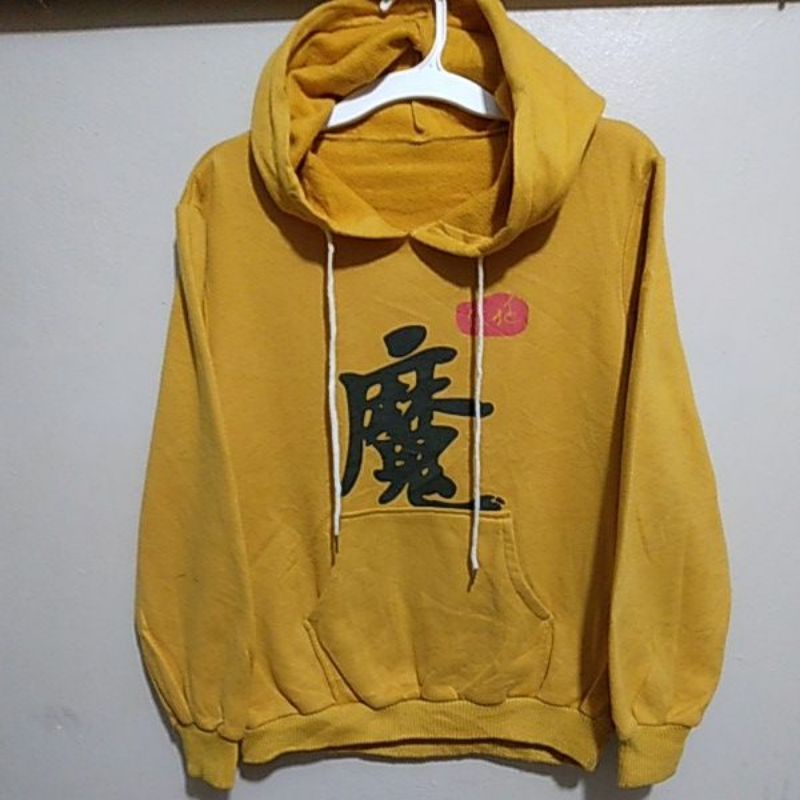 hoodie kuning second