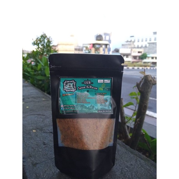 

Abon Lingkong /Sambal lingkong Tenggiri Belitung Homade by UKM Satam Bemacam