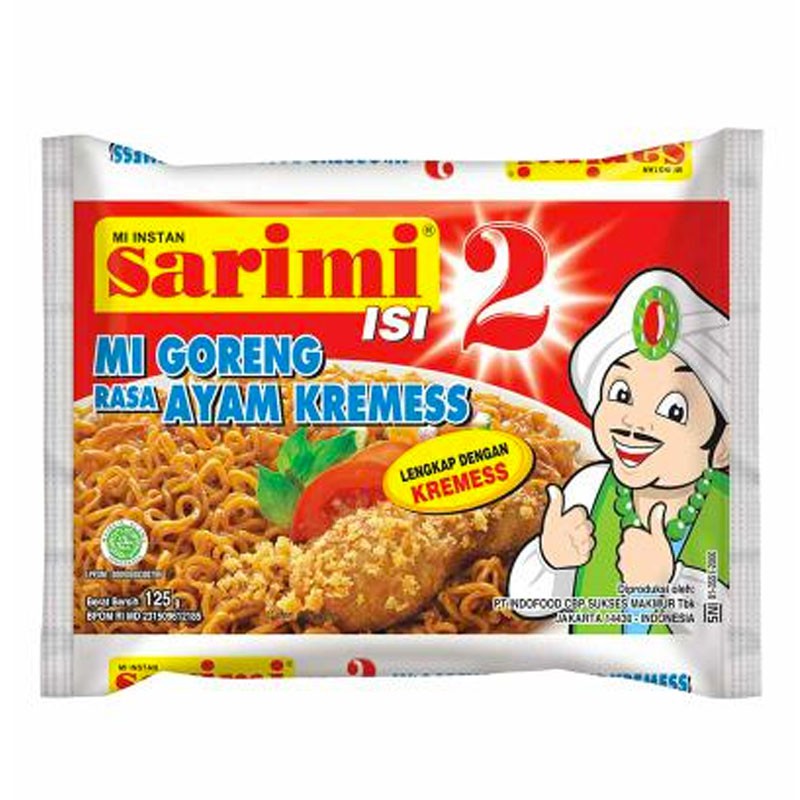 

sarimi Isi 2 Goreng Ayam Kremes 125G