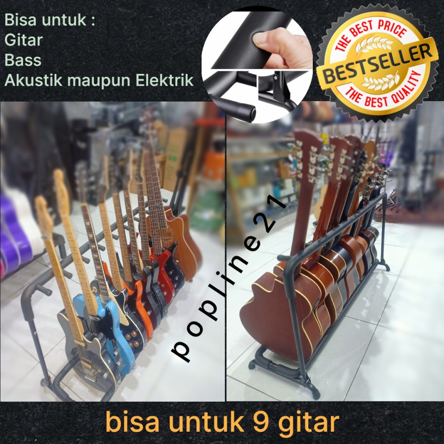 Stand Gitar isi 9 / Rak Gitar SG104 PALADIN SG 104