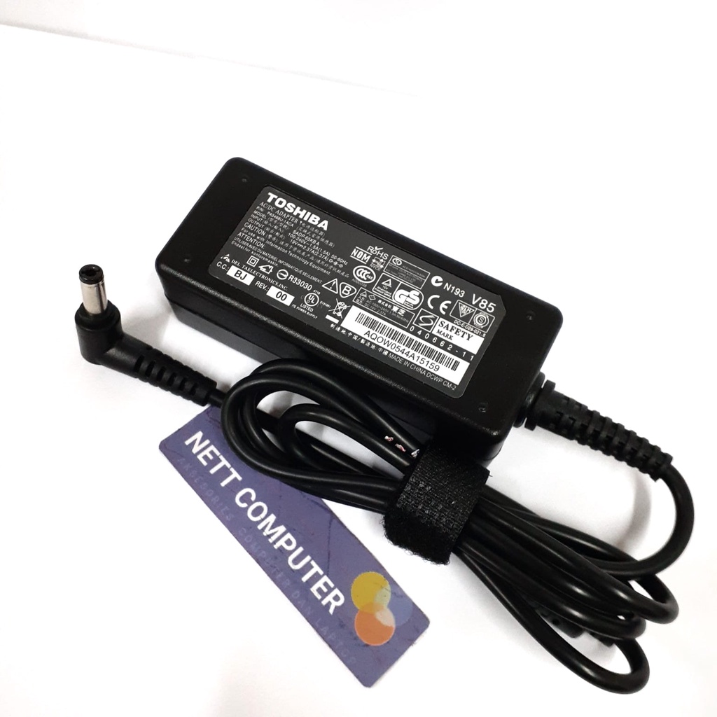 Charger Casan Laptop Toshiba Portege Z10t Z15t Z20t WT20 19V 2.37A Original