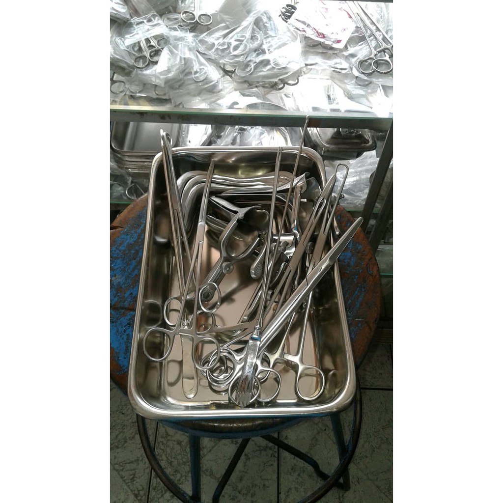 IUD SET IUD LENGKAP IUD SET 10 ITEM IUD INSTRUMEN KIT SET PEMASANGAN IUD ALAT KEBIDANAN