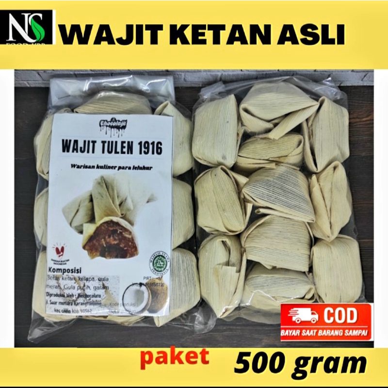 WAJIT KETAN ASLI MAKANAN KHAS WAJIT CILILIN OLEH OLEH BANDUNG WAJIK WAJIT KETAN