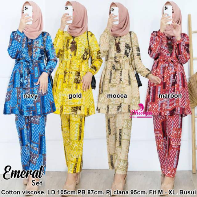 EMERAL SET BY DHARYA