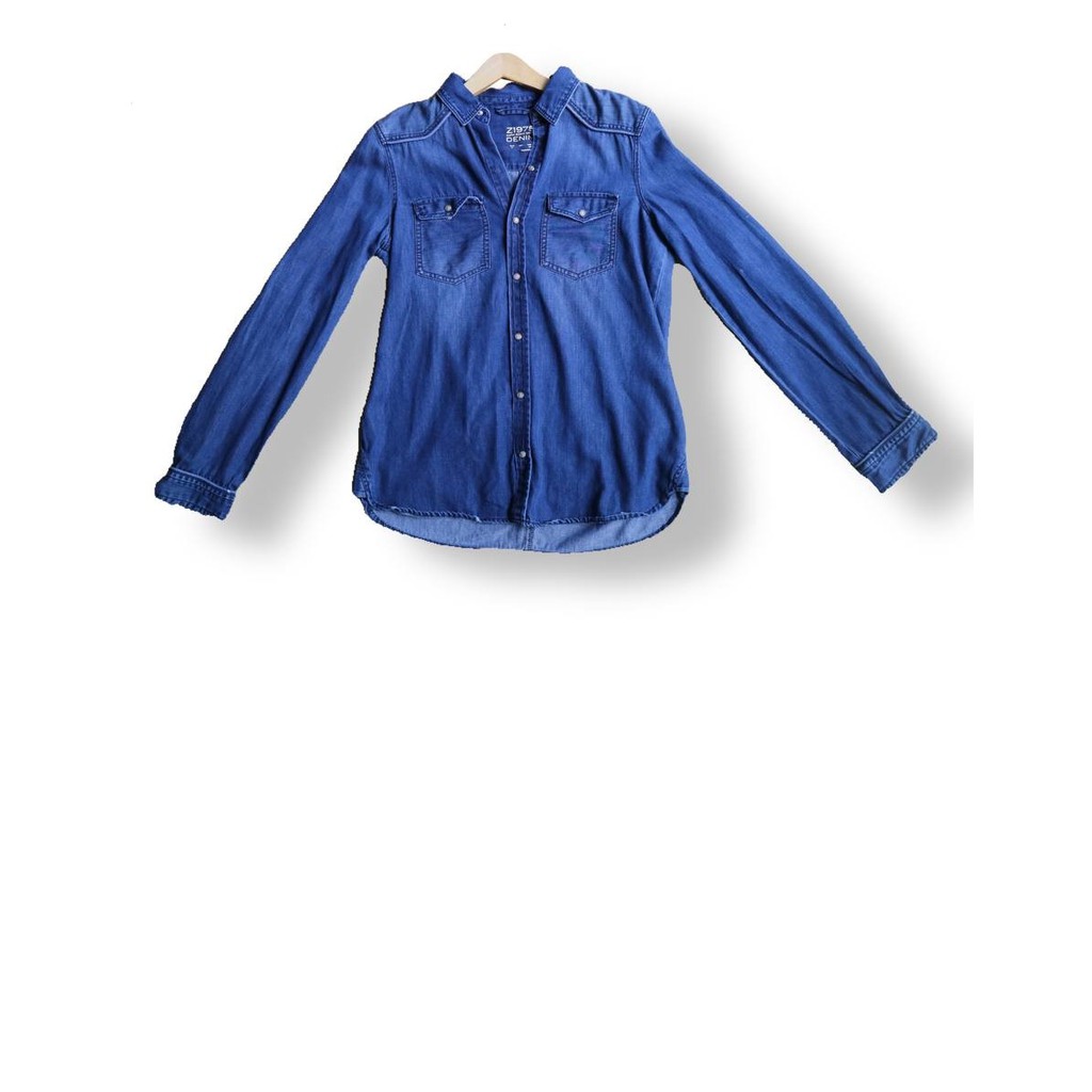 Kemeja Denim Zara