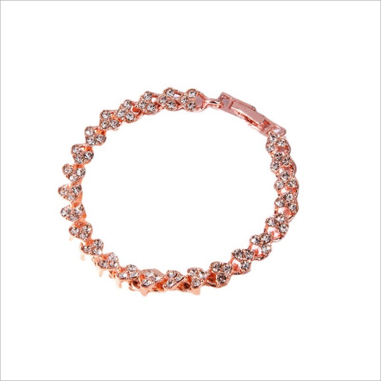 JY-AX Korea Gelang Perempuan Kristal Fashion Berlian-4