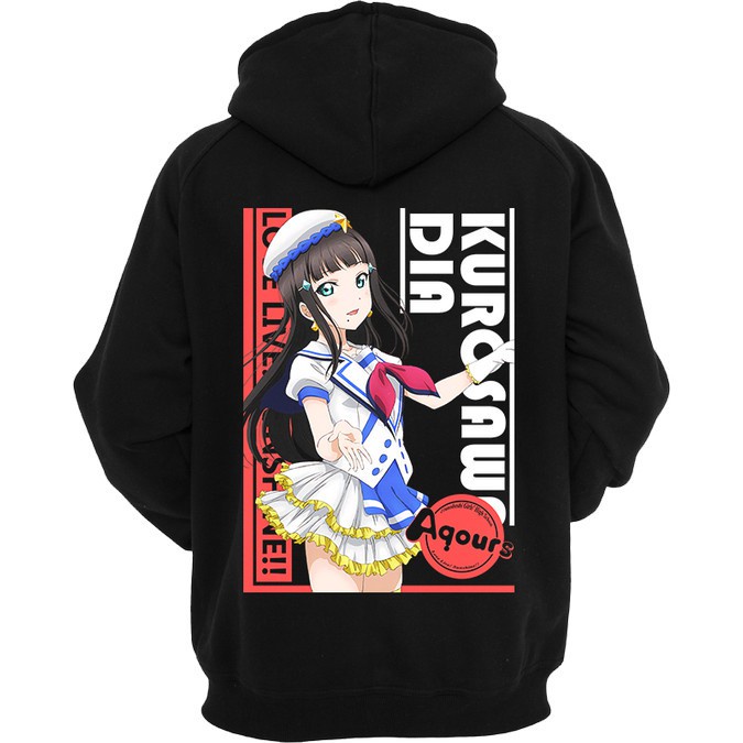 Kurosawa Dia Hoodies (Anime : Love Live Sunshine) Anime Hoodie