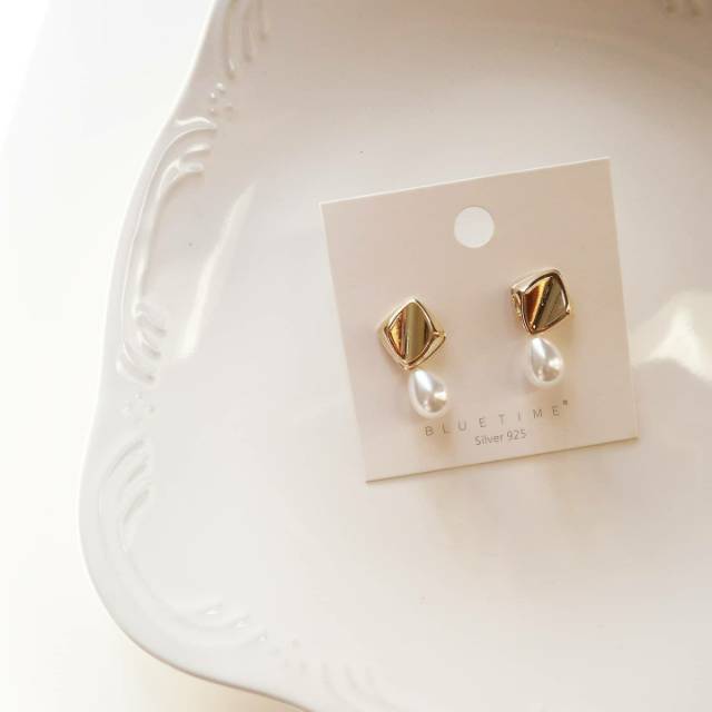 Anting Mutiara Pearl #1 earrings loliastuff  (anting)