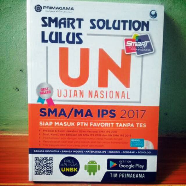 SMART SOLUTION LULUS UN UJIAN NASIONAL SMA/MA IPS 2017