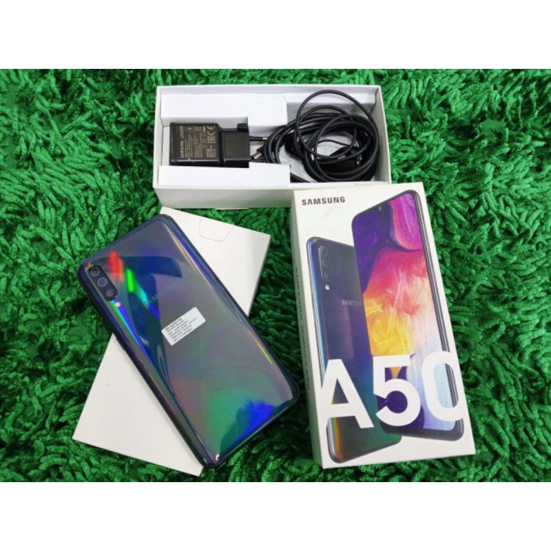 second Samsung A50 4/64 murah harga nett