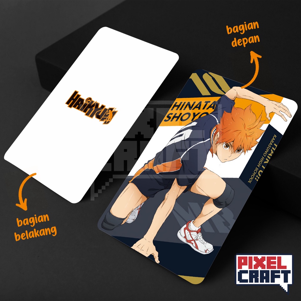 Photocard Karakter Anime Haikyuu Ver. 2