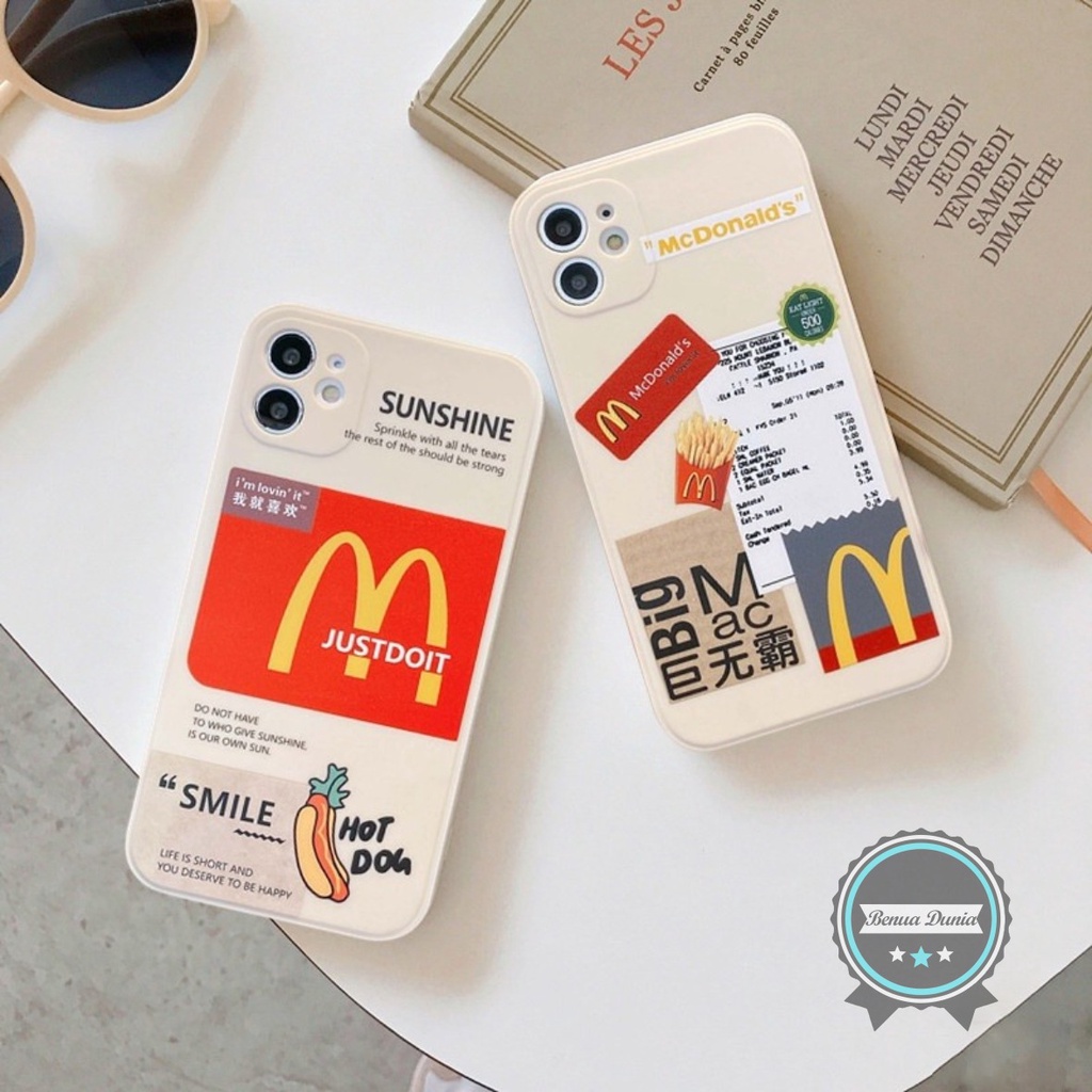 Jual Ss087 Casing Mcdonalds Straight Cube Soft Case Infinix Smart Hd 2021 4 5 6 6 Plus X653 Hot 0677