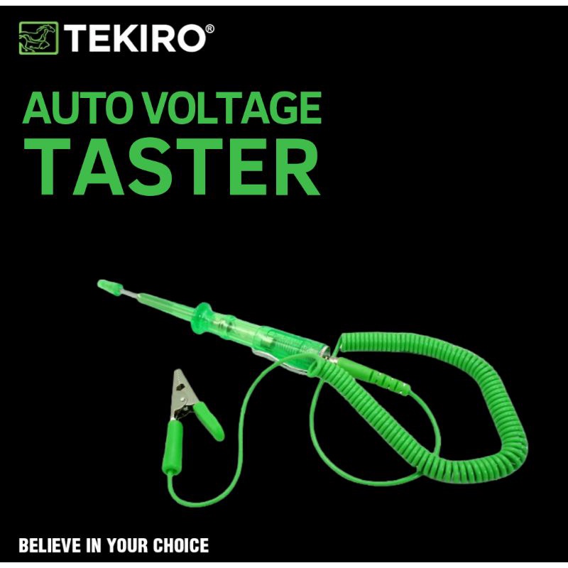 TEKIRO Tespen Listrik Auto Voltage Tester Tespen Dc Alat Tes Aliran Arus Listrik Motor Mobil