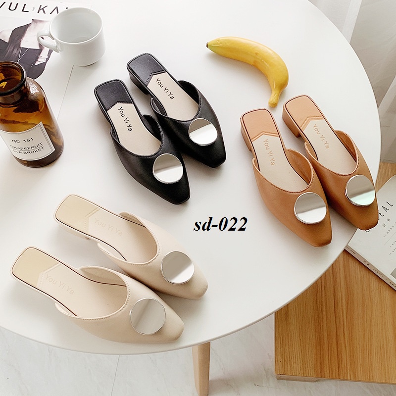 Sandal Slop Santai Perempuan Sandal Santai Cewek Sandal Korea Fashion Import SD-053