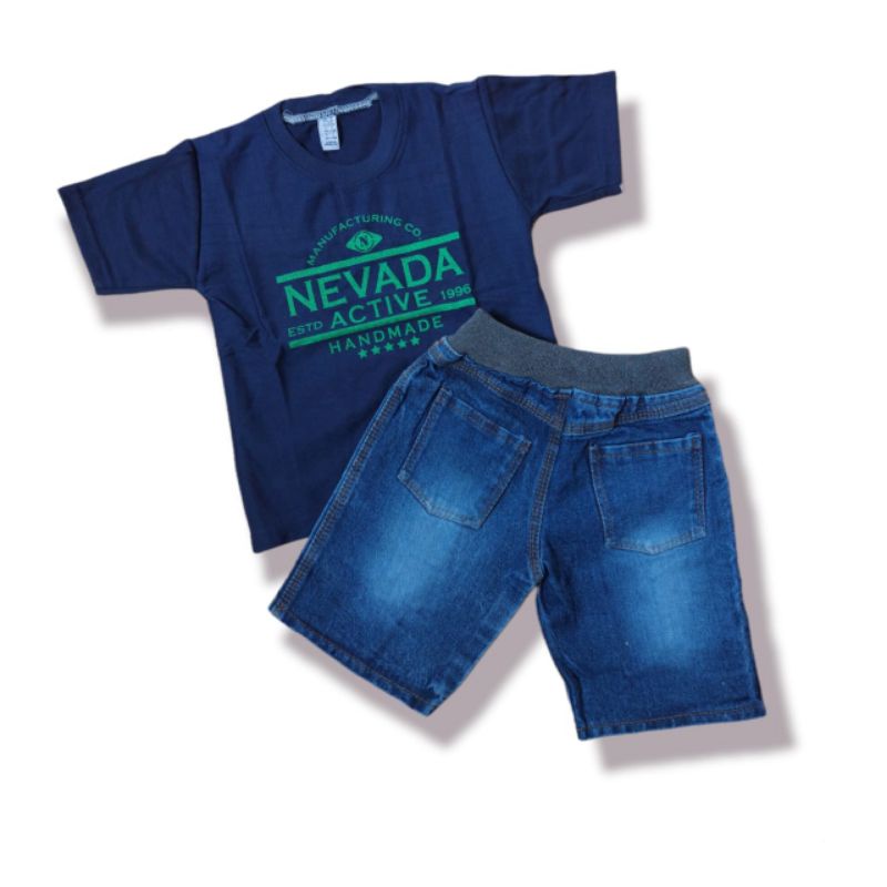 SETELAN JEANS ANAK LAKI-LAKI /CELANA KAOS ANAK MURAH 1-5 TAHUN