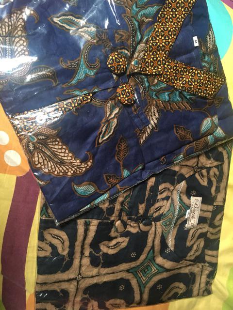 Atasan Batik Wanita Motif Blarak Seragam Batik Baju Batik Wanita