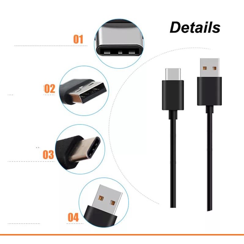 [RO ACC] Kabel Data USB Transfer Xiaomi Type C Type-C Original