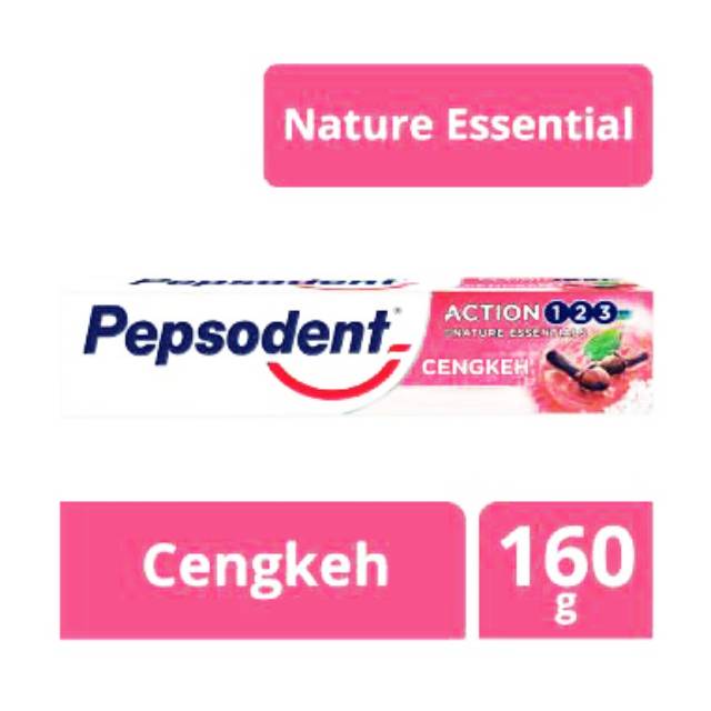 Pepsodent Action 123 Cengkeh Perawatan Gusi Nature Essentials Pasta Gigi Original