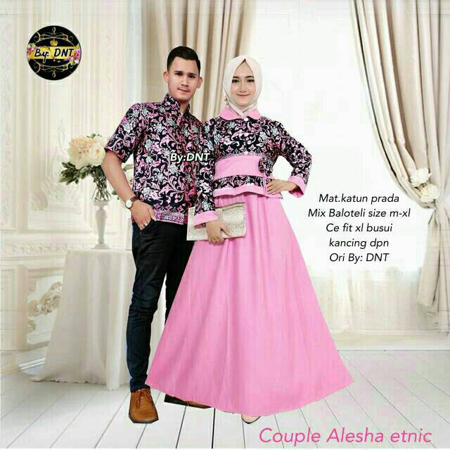 GROSIR BATIK PEKALONGAN COUPLE ALESHA ETNIC