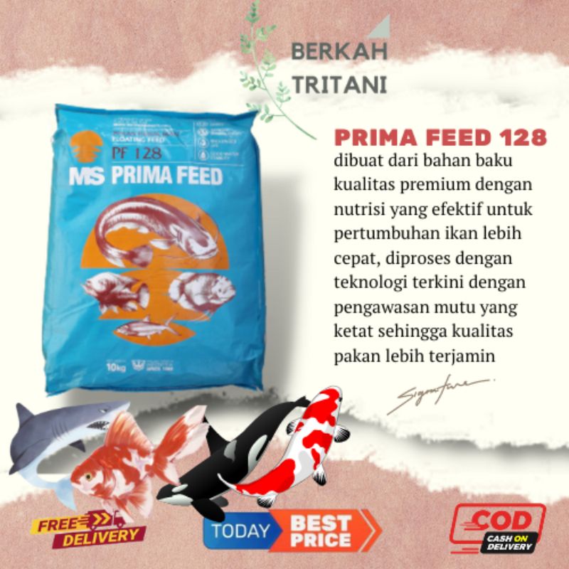PF 128 10kg PAKAN INDUK IKAN KONSUMSI