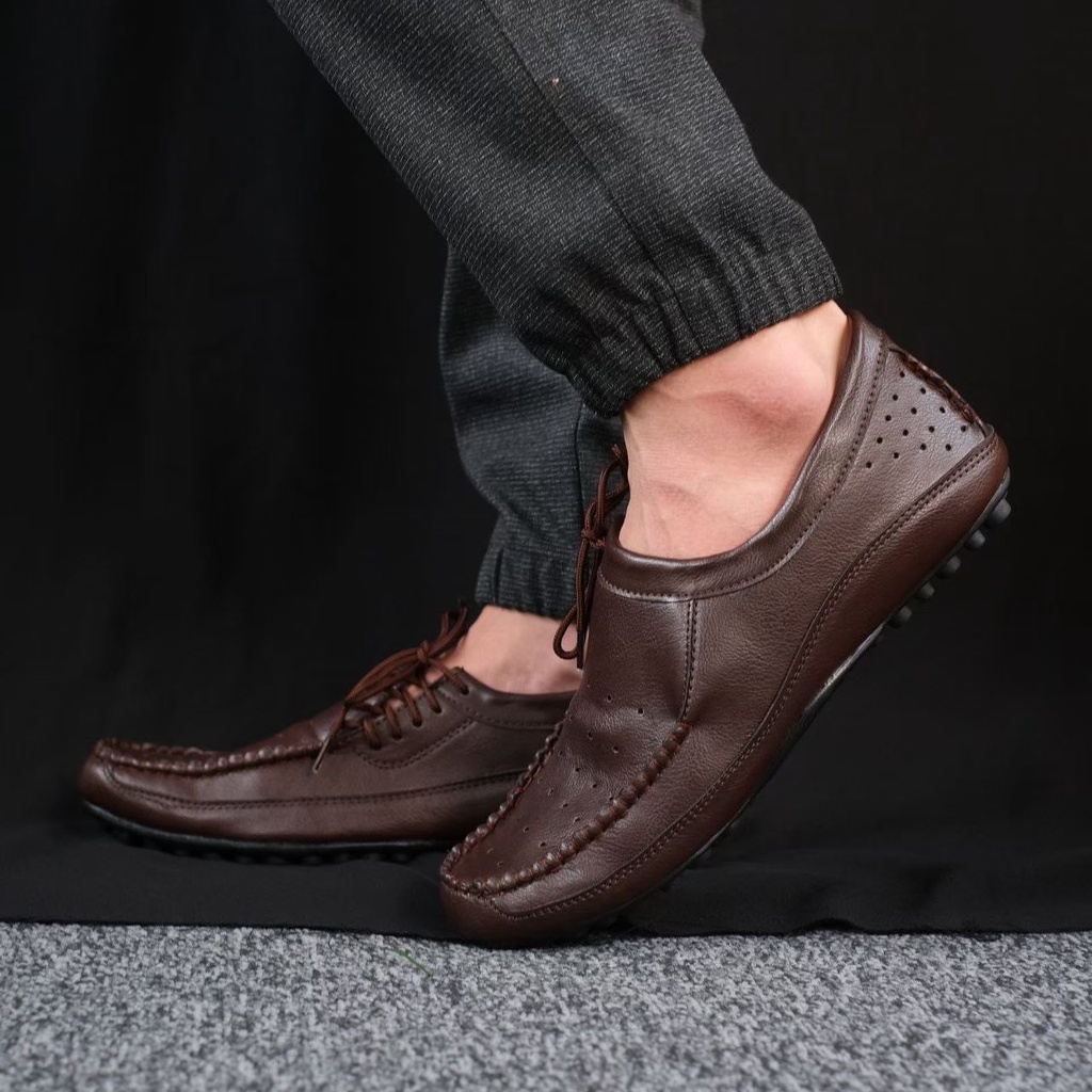 BURAY X SEPATU SLIP ON PRIA LOAFER DEWASA KULIT ASLI ORIGINAL PREMIUM CASUAL FORMAL SLIP ON PRIA KERJA KANTOR GURU PNS PESTA RESMI NYAMAN || SLIP ON PRIA PANSUS BERKUALITAS 2022