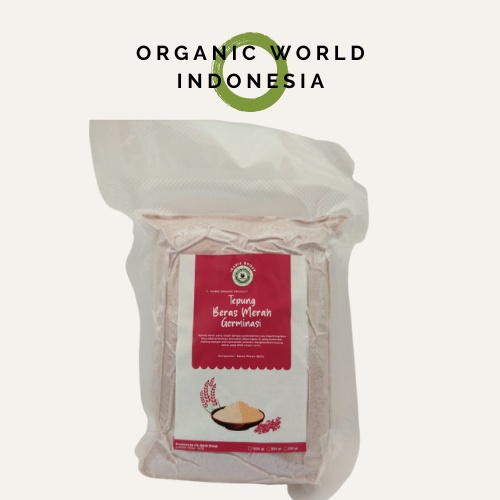 

IKARIE ORGANIC Tepung Beras Merah Germinasi Ringan Cerna