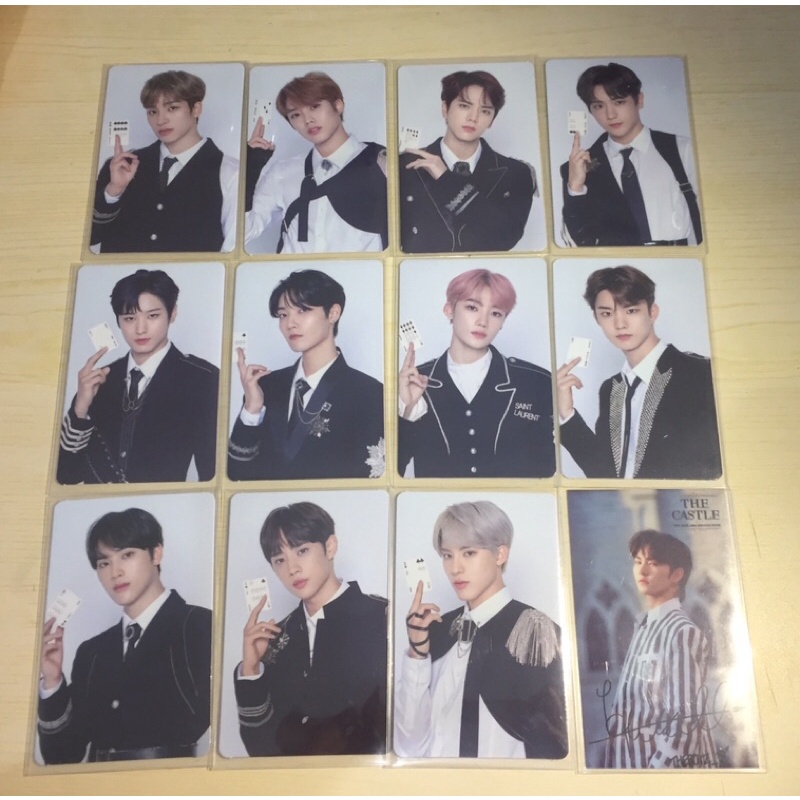 the boyz tincase rtk set road to kingdom md hwall fancon the castle pc photocard sharing fullset