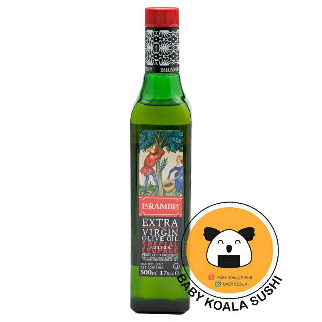 LA RAMBLA Extra Virgin Olive Oil Minyak Zaitun 500 ml Halal │ EVOO Import Spanyol