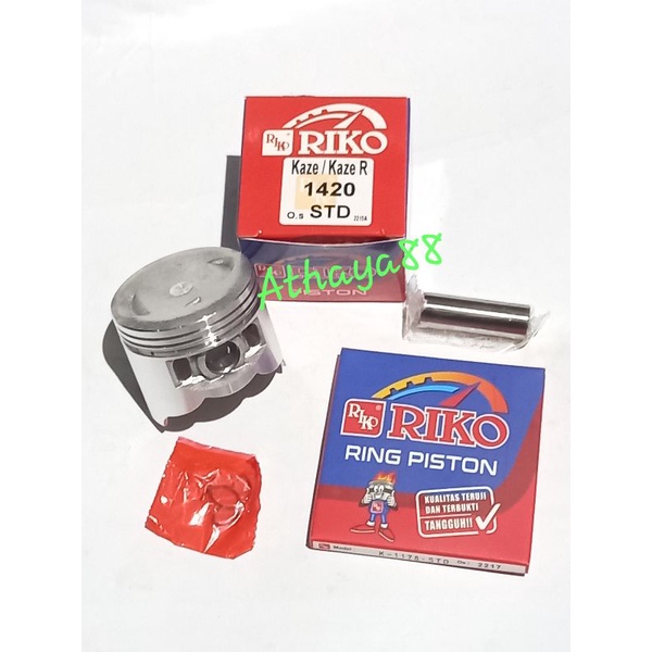 PISTON KIT SEHER KIT SET KAZE KAZE R OS STANDAR 25 50 75 100 RIKO