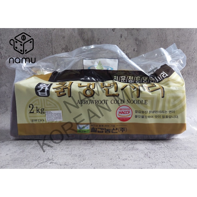 

Chilkab Chil Kab Arrowroot Cold Noodle 2kg - Naengmyeon / Mie Basah Korea
