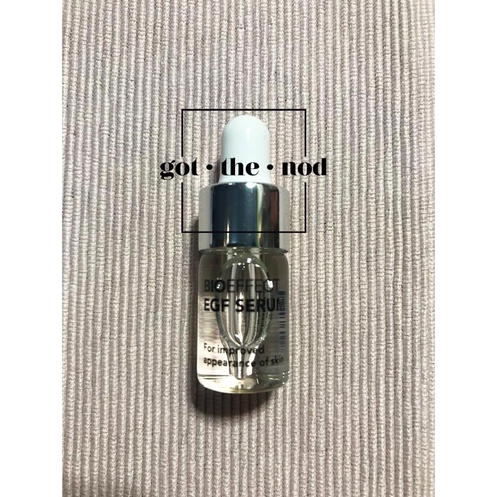 bioeffect egf serum sample