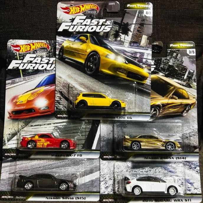 Hot Wheels Fast and Furious Tuners F JDM FNF CIVIC EG hotwheels