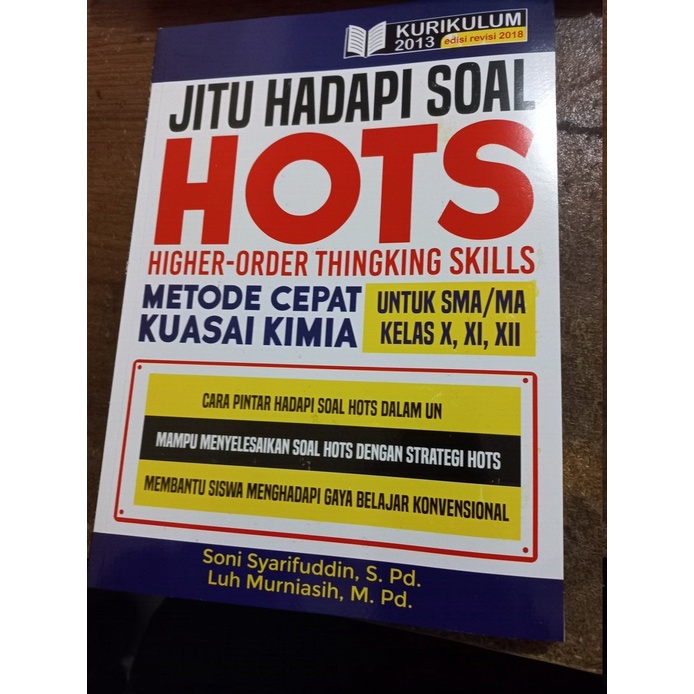 Jitu Hadapi Soal HOTS - Metode Cepat Kuasai Kimia untuk SMA/MA Kelas X, XI, XII-1