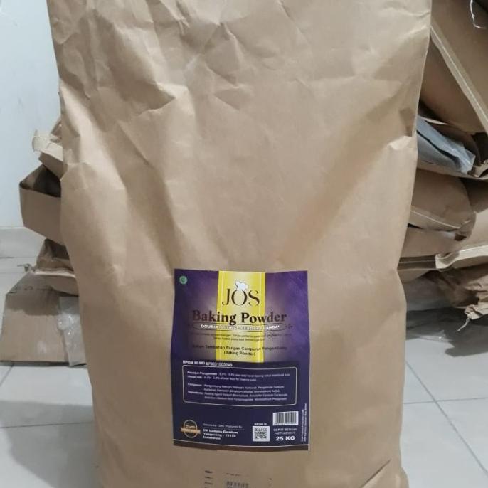 

JOS Baking powder double acting 25kg 1 ( zak )