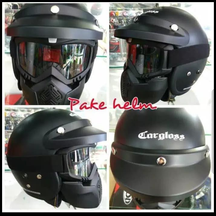 Kacamata Google Mask Kaca  Mata Buff Masker  Motor Pria 