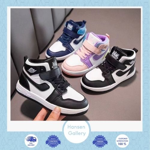 Hansen Gallery Sepatu Sneaker Anak Sepatu Fashion Anak Unisex Import Premium HG 330 MIX