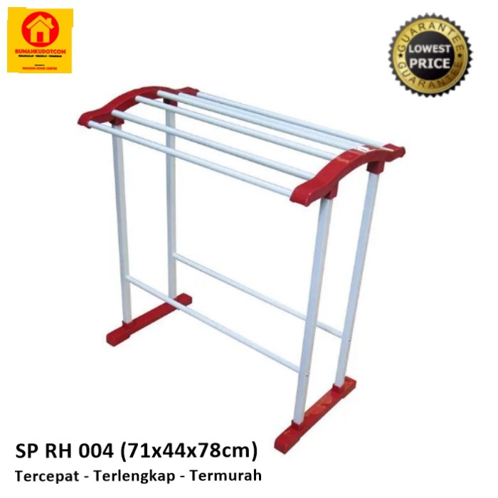 RAK HANDUK PLASTIK MULTIFUNGSI  - GANTUNGAN BAJU PLASTIK - RH 004 - SUPER