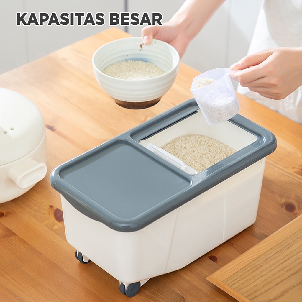 Tempat Beras Kacang Tempat Penyimpanan Makanan Rice Storage / Tempat Penyimpanan Beras / Tempat Penyimpanan Kacang