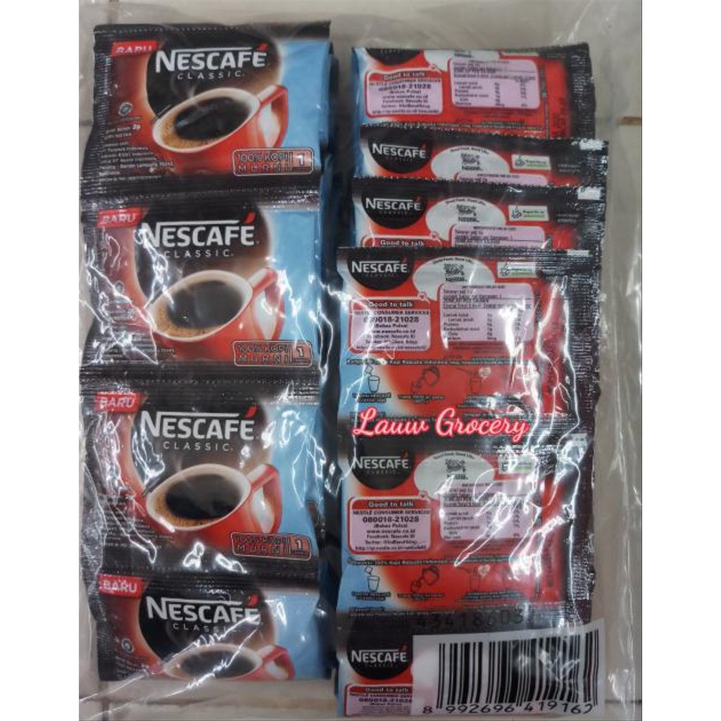 

NESCAFE CLASSIC SAC+BAG ERA 60'S 2GR