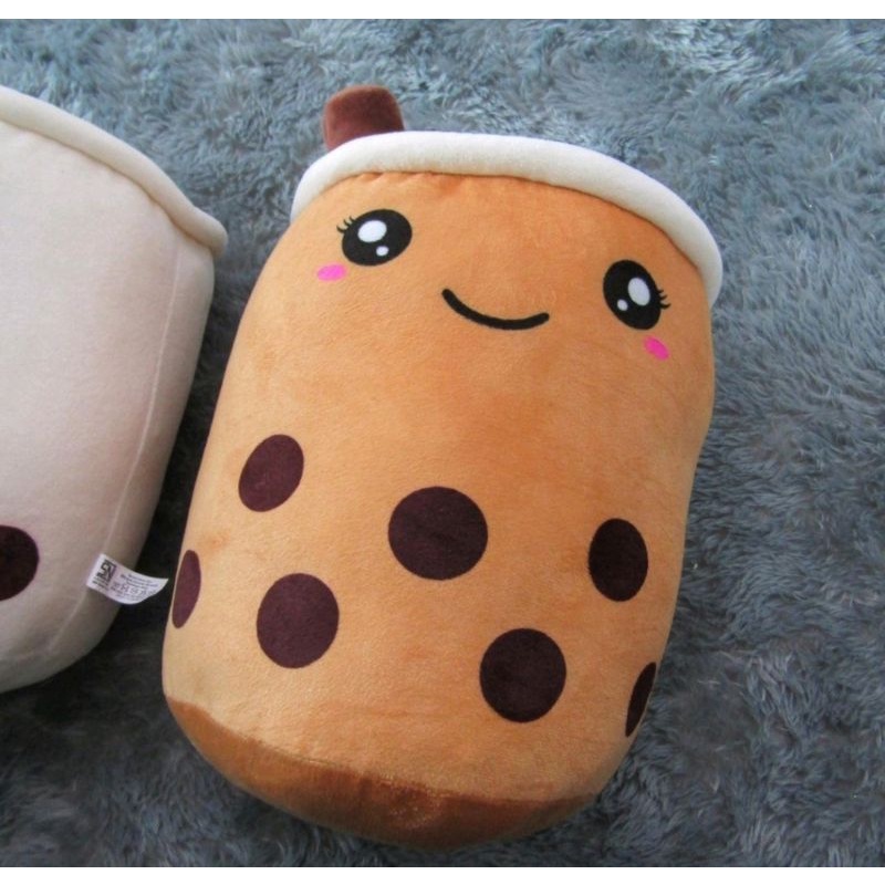 Boneka Boba Bubble Milk Tea Brown Sugar LED/Boneka Boba Bubble Milk Tea Brown Sugar LED/boba murah let