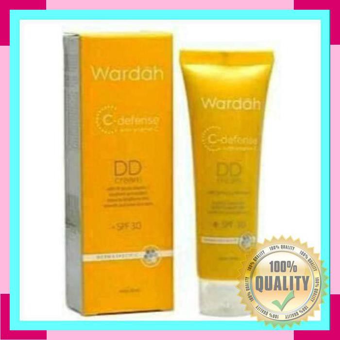 Wardah CDefence DD Cream light dan natural
