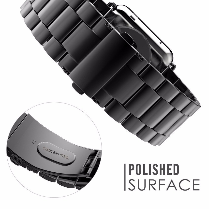 APPLE WATCH Stainless Strap iWatch 7 41mm 45mm 6 5 4 3 Universal Metal Replacement Bracelet Adjustable