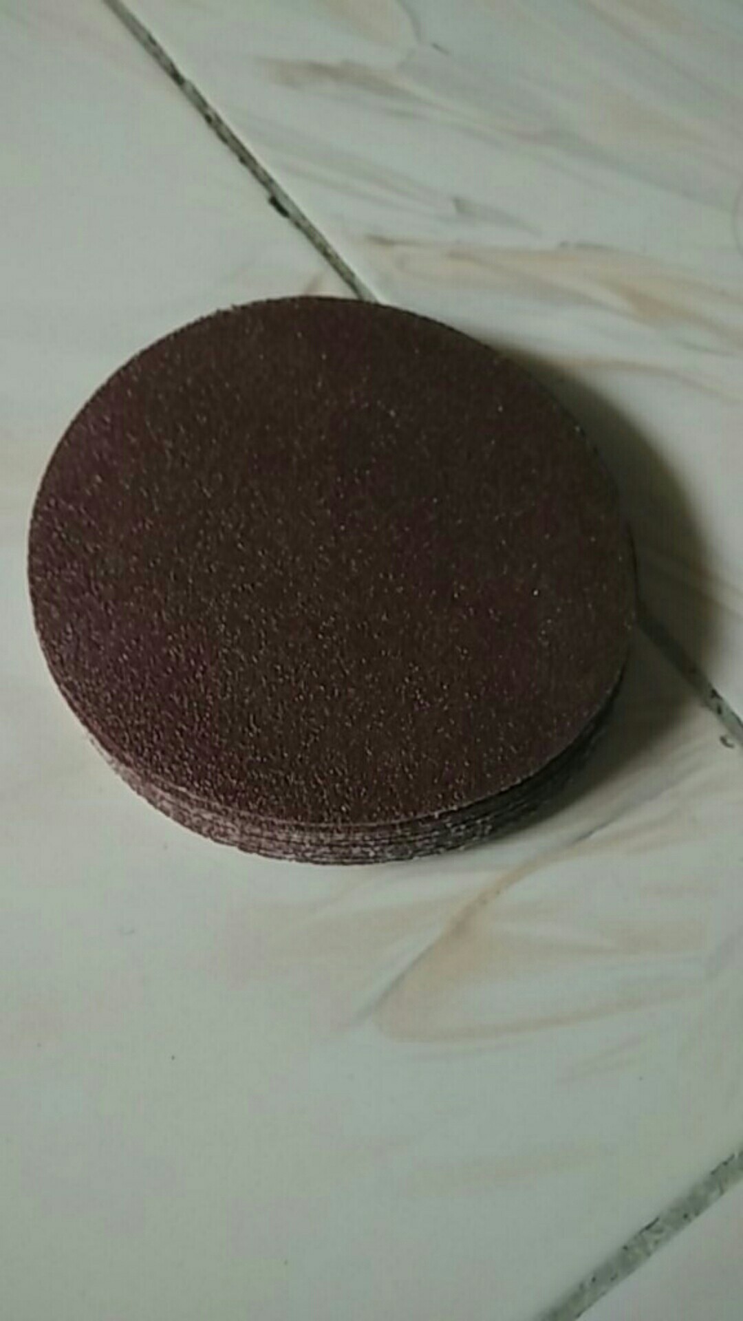 Kertas Amplas Bulat Velcro 4 Ampelas Kretekan Grit No 60 80 100 150