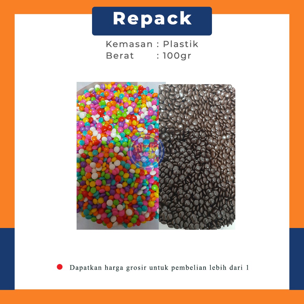 

Choco Chips 100gr Rainbow Chips Lagie Chip / Elmer Setengah Bulat 100gr | Bekasi