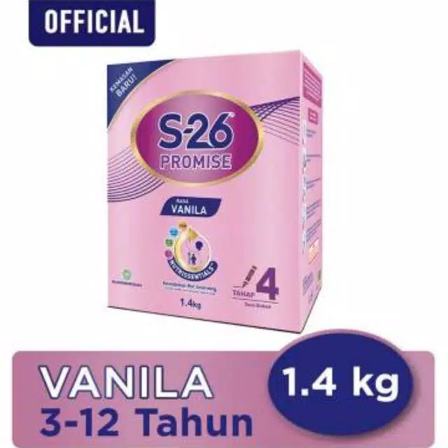 S-26 PROMISE TAHAP 4 VANILA 1.4KG