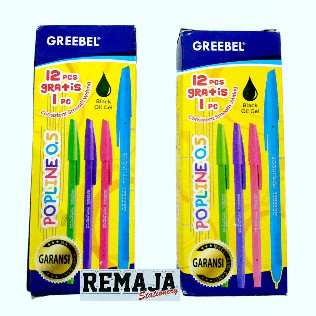 

Bolpoin / Pen Greebel Popline 0,5 /Pack